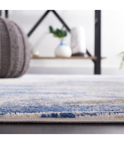 Safavieh Palma Beige / Blue PAM316 5 ft. 5 in. X 7 ft. 7 in. Rectangle Rug