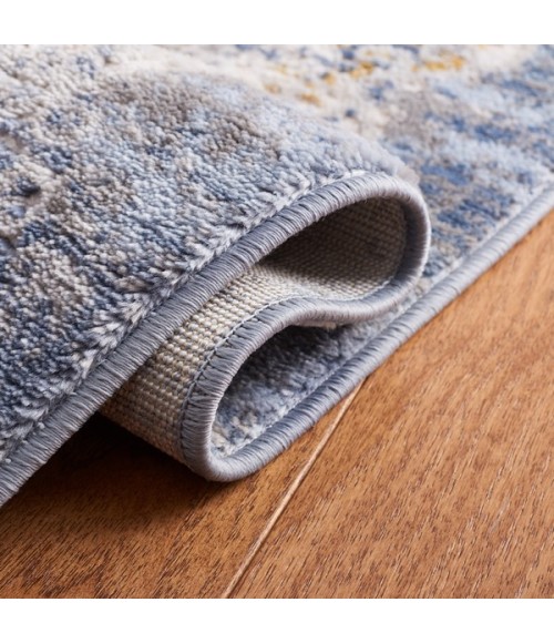 Safavieh Palma Beige / Blue Rug PAM322 4 ft. 5 in. X 6 ft. 5 in. Rectangle - Rugs Town Safavieh Palma Beige / Blue PAM322 4 ft. 5 in. X 6 ft. 5 in. Rectangle Rug
