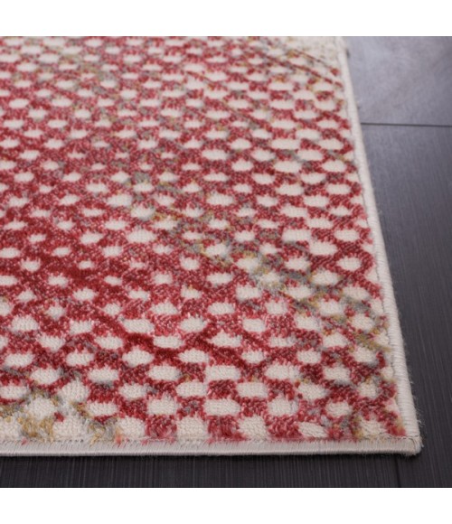 Safavieh Palma Light Grey / Red Rug PAM324 9 ft. X 12 ft. Rectangle - Rugs Town Safavieh Palma Light Grey / Red PAM324 9 ft. X 12 ft. Rectangle Rug