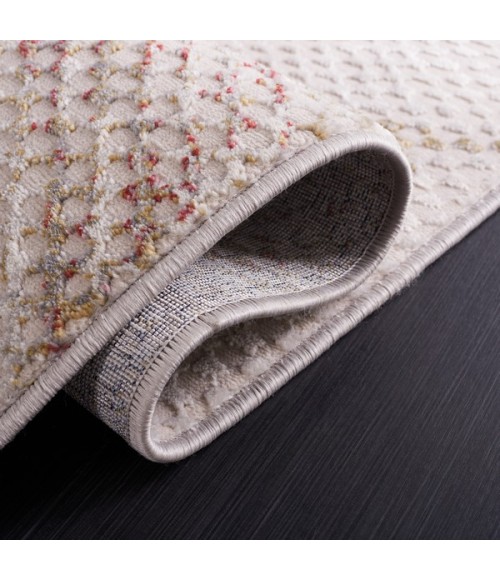 Safavieh Palma Light Grey / Red Rug PAM324 9 ft. X 12 ft. Rectangle - Rugs Town Safavieh Palma Light Grey / Red PAM324 9 ft. X 12 ft. Rectangle Rug