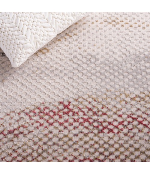 Safavieh Palma Light Grey / Red Rug PAM324 9 ft. X 12 ft. Rectangle - Rugs Town Safavieh Palma Light Grey / Red PAM324 9 ft. X 12 ft. Rectangle Rug