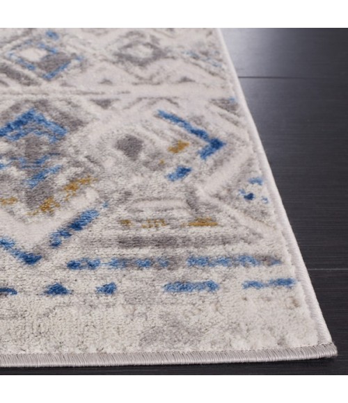 Safavieh Palma Beige / Light Blue Rug PAM332 6 ft. 7 in. X 6 ft. 7 in. Square - Rugs Town Safavieh Palma Beige / Light Blue PAM332 6 ft. 7 in. X 6 ft. 7 in. Square Rug
