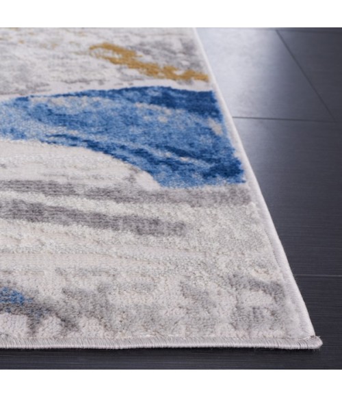 Safavieh Palma Beige / Light Blue PAM334 6 ft. 7 in. X 6 ft. 7 in. Square Rug