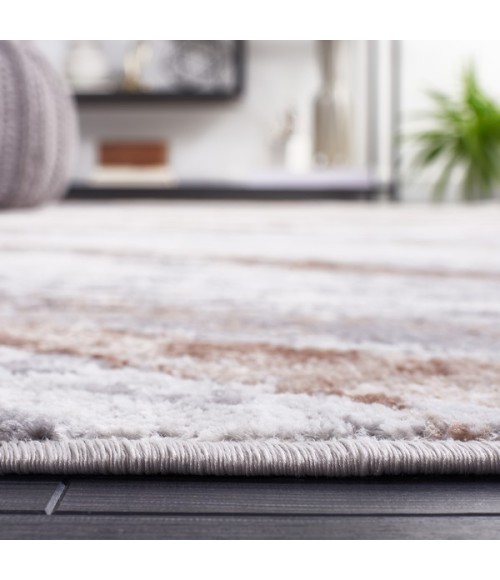 Safavieh Palma Beige / Brown PAM334 6 ft. 7 in. X 6 ft. 7 in. Square Rug