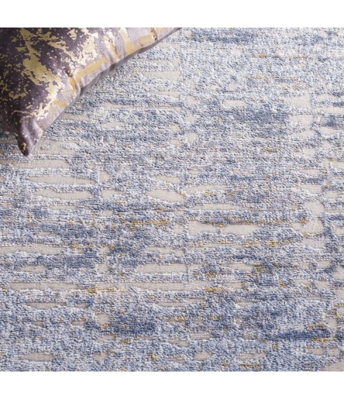Safavieh Palma Beige / Light Blue PAM344 6 ft. 7 in. X 6 ft. 7 in. Round Rug