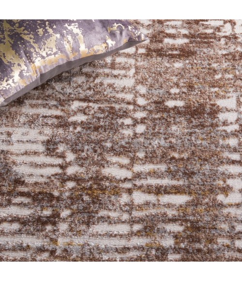 Safavieh Palma Beige / Brown PAM344 6 ft. 7 in. X 6 ft. 7 in. Square Rug