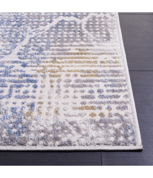 Safavieh Palma Beige / Light Blue Rug PAM346 6 ft. 7 in. X 6 ft. 7 in. Square - Rugs Town Safavieh Palma Beige / Light Blue PAM346 6 ft. 7 in. X 6 ft. 7 in. Square Rug