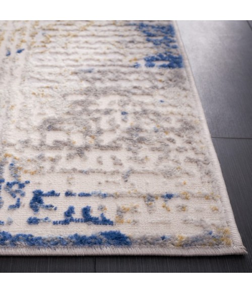 Safavieh Palma Beige / Blue PAM350 2 ft. 2 in. X 9 ft. Runner Rug