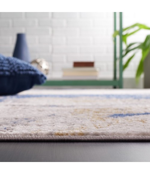 Safavieh Palma Beige / Blue PAM350 2 ft. 2 in. X 9 ft. Runner Rug