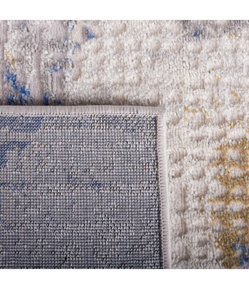 Safavieh Palma Beige / Blue PAM350 2 ft. 2 in. X 9 ft. Runner Rug