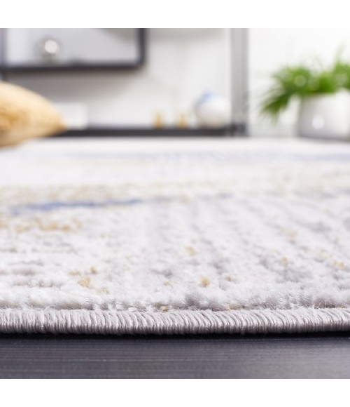 Safavieh Palma Beige / Light Blue PAM350 2 ft. 2 in. X 9 ft. Runner Rug