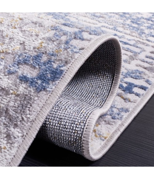 Safavieh Palma Beige / Light Blue PAM350 2 ft. 2 in. X 9 ft. Runner Rug