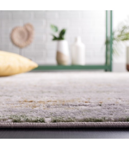 Safavieh Palma Grey / Green Rug PAM358 6 ft. 7 in. X 6 ft. 7 in. Square - Rugs Town Safavieh Palma Grey / Green PAM358 6 ft. 7 in. X 6 ft. 7 in. Square Rug