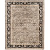 Safavieh Persian Garden Grey / Black PEG608 4 ft. X 5 ft. 3 in. Rectangle Rug