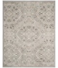 Safavieh Persian Garden Silver / Beige PEG614 6 ft. 7 in. X 9 ft. 6 in. Rectangle Rug