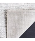 Safavieh Parker Taupe / Ivory Grey PRK100 4 ft. X 6 ft. Rectangle Rug