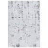 Safavieh Parker Light Grey / Black PRK100 4 ft. X 6 ft. Rectangle Rug