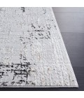 Safavieh Parker Light Grey / Black PRK100 4 ft. X 6 ft. Rectangle Rug