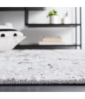 Safavieh Parker Light Grey / Black PRK100 4 ft. X 6 ft. Rectangle Rug