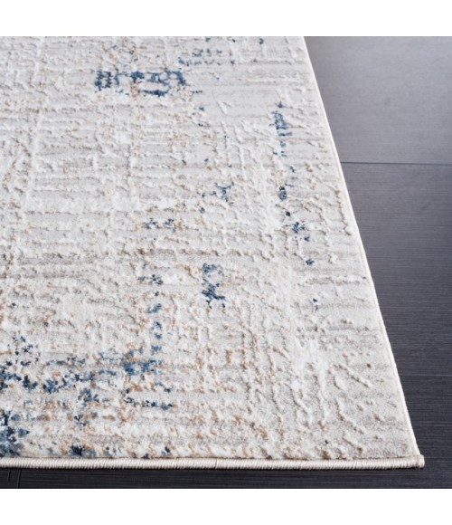 Safavieh Parker Taupe / Grey Blue PRK100 4 ft. X 6 ft. Rectangle Rug