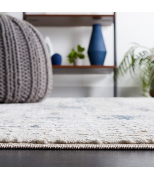 Safavieh Parker Taupe / Grey Blue PRK100 4 ft. X 6 ft. Rectangle Rug