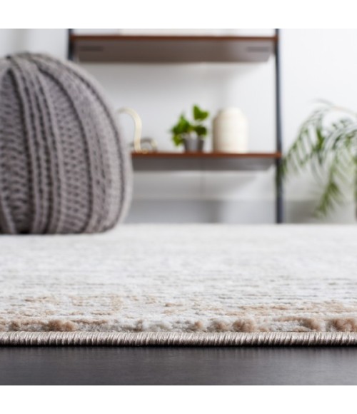 Safavieh Parker Taupe / Grey Gold PRK101 6 ft. 7 in. X 6 ft. 7 in. Square Rug