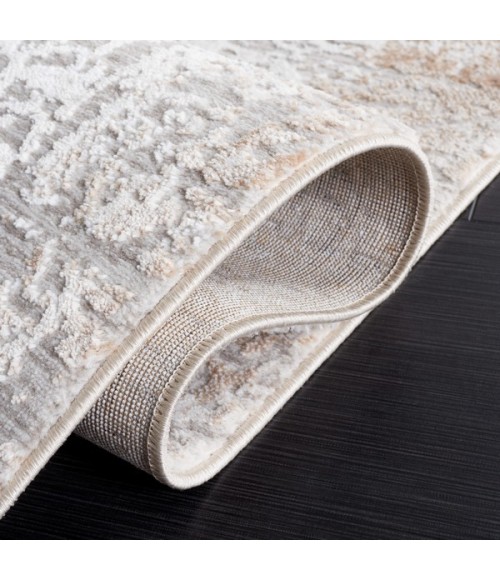 Safavieh Parker Taupe / Grey Gold PRK101 6 ft. 7 in. X 6 ft. 7 in. Square Rug