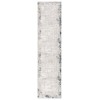 Safavieh Parker Taupe / Ivory Blue PRK101 2 ft. X 8 ft. Runner Rug