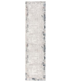 Safavieh Parker Taupe / Ivory Blue PRK101 2 ft. X 8 ft. Runner Rug