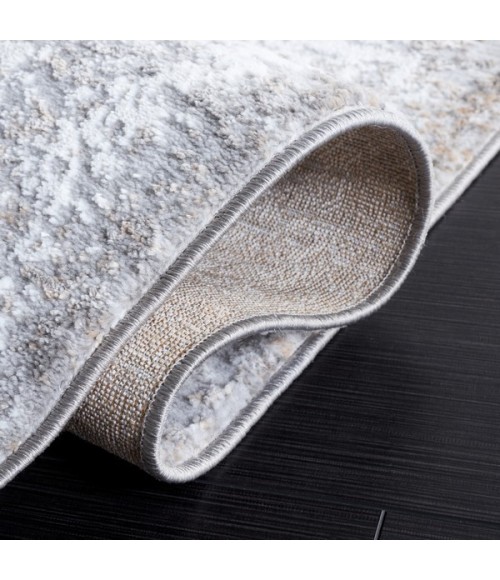 Safavieh Parker Grey / Ivory PRK101 6 ft. 7 in. X 6 ft. 7 in. Square Rug