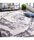 Safavieh Petra Ivory / Blue PTA104 5 ft. 3 in. X 7 ft. 7 in. Rectangle Rug