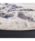 Safavieh Petra Ivory / Blue PTA104 6 ft. 7 in. X 6 ft. 7 in. Round Rug