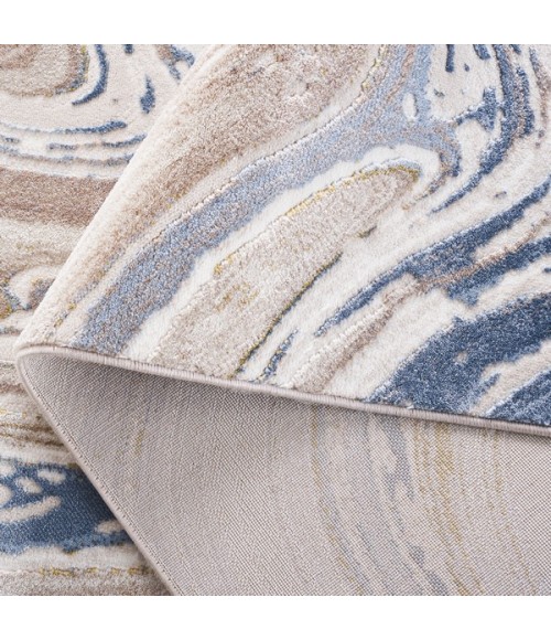 Safavieh Prestige Beige / Blue PTE108 9 ft. X 12 ft. Rectangle Rug