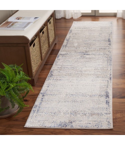 Safavieh Prestige Ivory / Blue Rug PTE114 2 ft. 3 in. X 8 ft. Runner - Rugs Town Safavieh Prestige Ivory / Blue PTE114 2 ft. 3 in. X 8 ft. Runner Rug