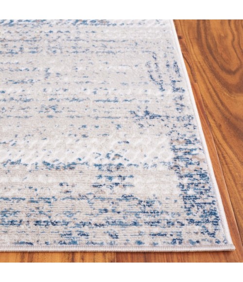 Safavieh Prestige Ivory / Blue Rug PTE114 2 ft. 3 in. X 8 ft. Runner - Rugs Town Safavieh Prestige Ivory / Blue PTE114 2 ft. 3 in. X 8 ft. Runner Rug