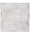Safavieh Prestige Ivory / Blue PTE114 6 ft. 7 in. X 6 ft. 7 in. Square Rug