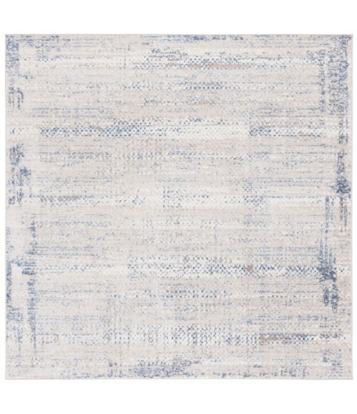 Safavieh Prestige Ivory / Blue PTE114 6 ft. 7 in. X 6 ft. 7 in. Square Rug
