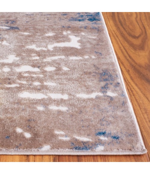 Safavieh Prestige Ivory / Blue Rug PTE122 6 ft. 7 in. X 6 ft. 7 in. Square - Rugs Town Safavieh Prestige Ivory / Blue PTE122 6 ft. 7 in. X 6 ft. 7 in. Square Rug