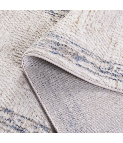 Safavieh Prestige Ivory / Blue Rug PTE126 6 ft. 7 in. X 6 ft. 7 in. Square - Rugs Town Safavieh Prestige Ivory / Blue PTE126 6 ft. 7 in. X 6 ft. 7 in. Square Rug