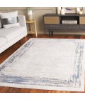 Safavieh Prestige Ivory / Blue Rug PTE126 8 ft. X 10 ft. Rectangle - Rugs Town Safavieh Prestige Ivory / Blue PTE126 8 ft. X 10 ft. Rectangle Rug
