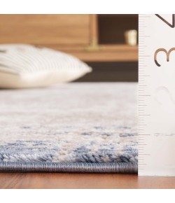 Safavieh Prestige Beige / Blue PTE130 6 ft. 7 in. X 6 ft. 7 in. Square Rug