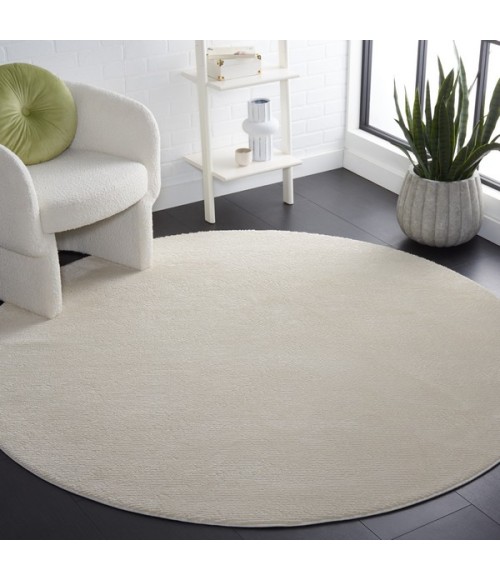 Safavieh Revive Ivory REV102 6 ft. 7 in. X 6 ft. 7 in. Round Rug