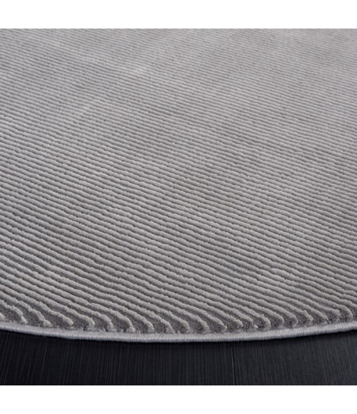 Safavieh Revive Grey REV102 6 ft. 7 in. X 6 ft. 7 in. Round Rug