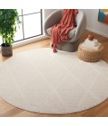 Safavieh Revive Ivory REV104 6 ft. 7 in. X 6 ft. 7 in. Round Rug