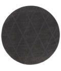 Safavieh Revive Charcoal REV104 6 ft. 7 in. X 6 ft. 7 in. Round Rug