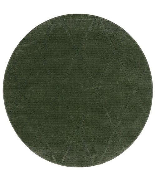 Safavieh Revive Green Rug REV104 3 ft. X 3 ft. Round - Rugs Town Safavieh Revive Green REV104 3 ft. X 3 ft. Round Rug