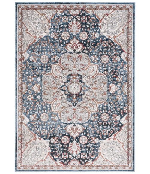 Safavieh Rosewood Ivory / Blue ROW104 8 ft. X 10 ft. Rectangle Rug