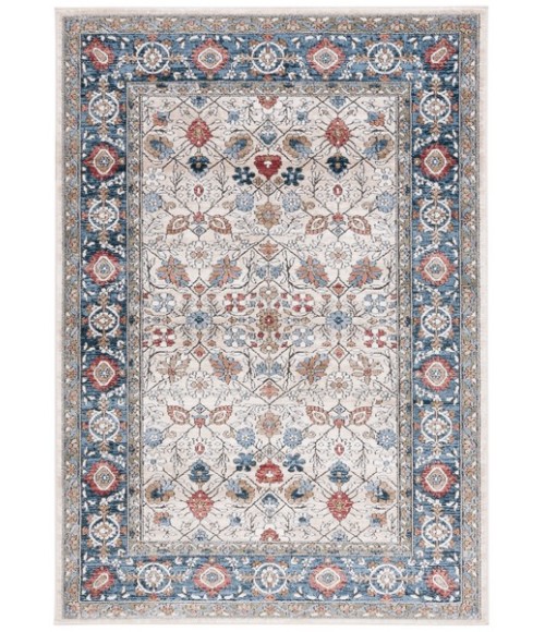 Safavieh Rosewood Ivory / Blue ROW106 9 ft. X 12 ft. Rectangle Rug