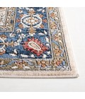 Safavieh Rosewood Ivory / Blue Rug ROW106 6 ft. 7 in. X 6 ft. 7 in. Square - Rugs Town Safavieh Rosewood Ivory / Blue ROW106 6 ft. 7 in. X 6 ft. 7 in. Square Rug