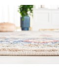 Safavieh Rosewood Ivory / Blue Rug ROW106 6 ft. 7 in. X 6 ft. 7 in. Square - Rugs Town Safavieh Rosewood Ivory / Blue ROW106 6 ft. 7 in. X 6 ft. 7 in. Square Rug